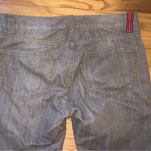 ISAIA Pants Slim Coral Cotton Tan 48R - Picture 7 of 9